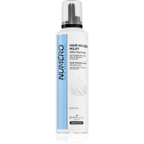 Brelil Professional Brelil Professional Milky Ultra Nutriente Hair Mousse pjena za sve tipove kose 250 ml