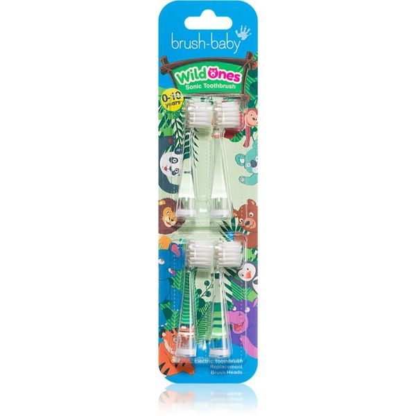 Brush Baby Brush Baby WildOnes Brush Heads zamjenske glave 4 kom