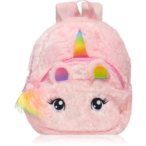 BrushArt BrushArt KIDS Fluffy unicorn backpack Small dječji ruksak Pink (20 x 23 cm)
