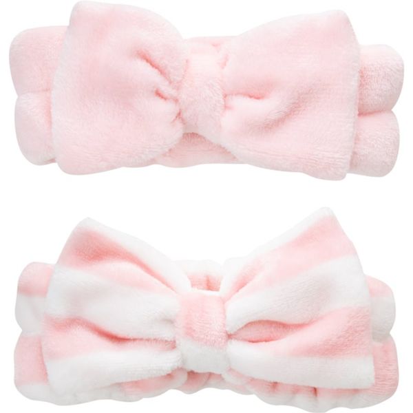 Brushworks Brushworks Makeup Headbands kozmetička traka za kosu (s mašnom)