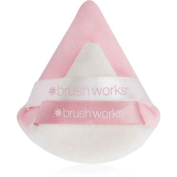 Brushworks Brushworks Triangular Powder Puff Duo spužvica