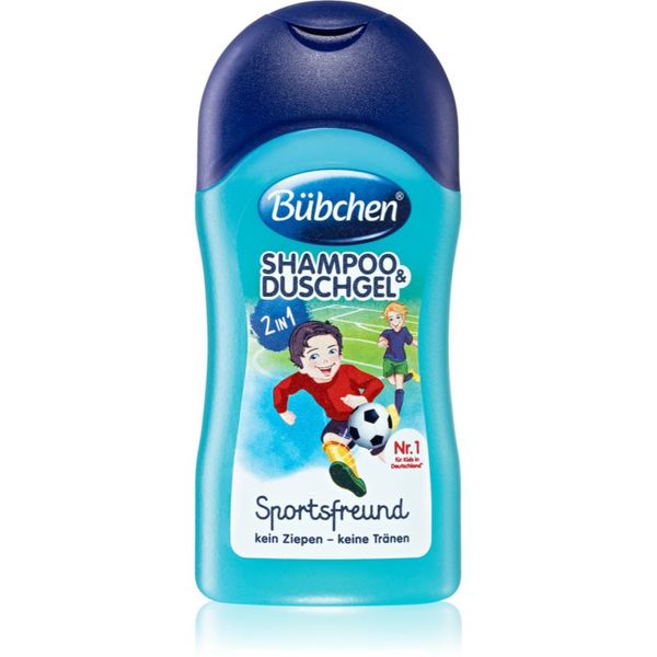 Bübchen Bübchen Kids Shampoo & Shower II šampon i gel za tuširanje 2 u 1 putno pakiranje Sport´n Fun 50 ml
