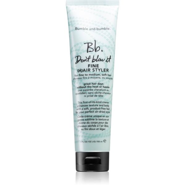 Bumble and Bumble Bumble and bumble Don't Blow It Fine (H)air Styler njega za hidrataciju bez ispiranja za nježnu kosu 150 ml
