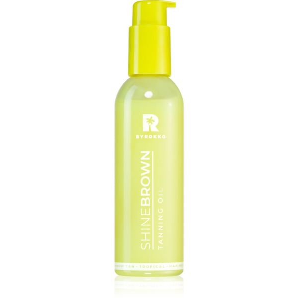 ByRokko ByRokko Shine Brown Tanning Oil sredstvo za ubrzanje i produljenje preplanulosti 145 ml