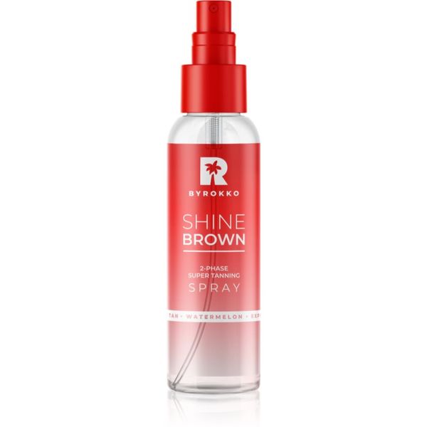 ByRokko ByRokko Shine Brown Watermelon sredstvo za ubrzanje i produljenje preplanulosti u spreju 104 ml