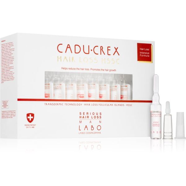 CADU-CREX CADU-CREX Hair Loss HSSC Serious Hair Loss kura za kosu protiv jakog opadanja kose za muškarce 20x3,5 ml