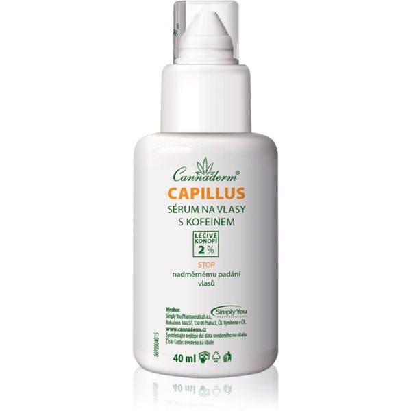 Cannaderm Cannaderm Capillus Caffeine hair serum serum za kosu s kofeinom 40 ml
