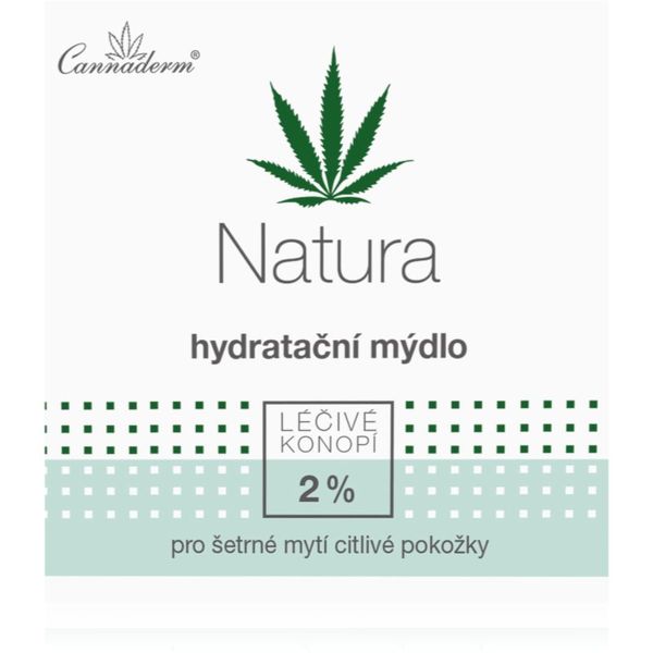 Cannaderm Cannaderm Natura Moisturizing soap pH 5.5 hidratantni sapun s uljem kanabisa 100 g