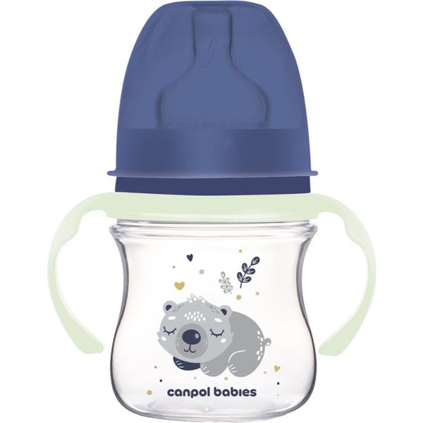 Canpol Babies Canpol babies EasyStart Sleepy Koala 120 ml bočica za bebe 0 m+ Blue 120 ml