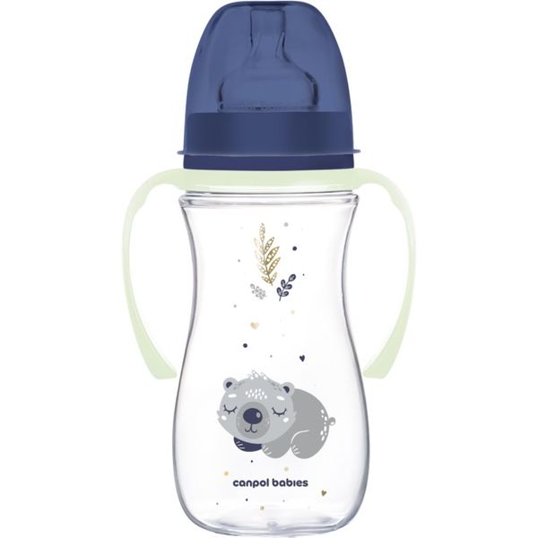 Canpol Babies Canpol babies EasyStart Sleepy Koala 300 ml bočica za bebe 12 m+ Blue 300 ml
