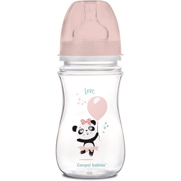 Canpol Babies canpol babies Exotic Animals bočica za bebe Pink 240 ml