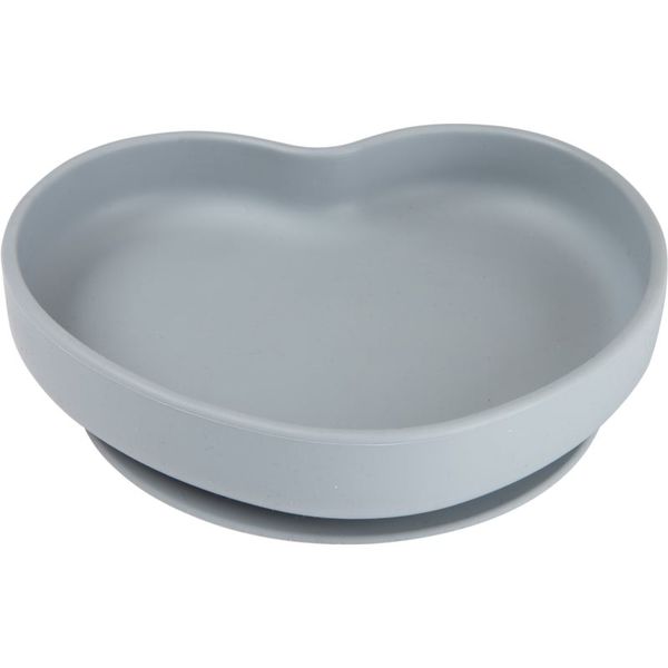 Canpol Babies canpol babies Heart tanjur s vakuumskim držačem Grey 1 kom