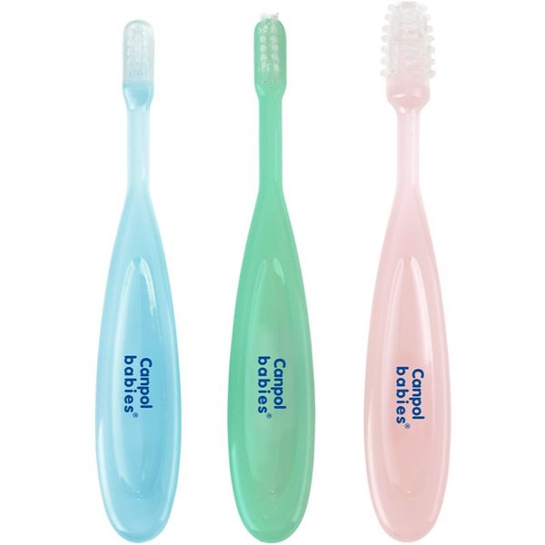 Canpol Babies Canpol babies Hygiene dječja četkica za zube i desni 3 ks