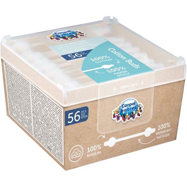 Canpol Babies Canpol babies Hygiene štapići za uši za djecu 56 kom
