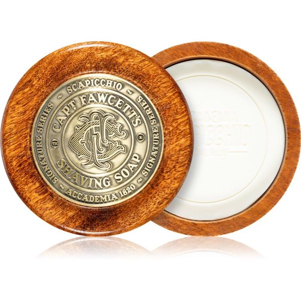 Captain Fawcett Captain Fawcett Shaving Sciapicchio Soap sapun za brijanje + etui za muškarce 110 g