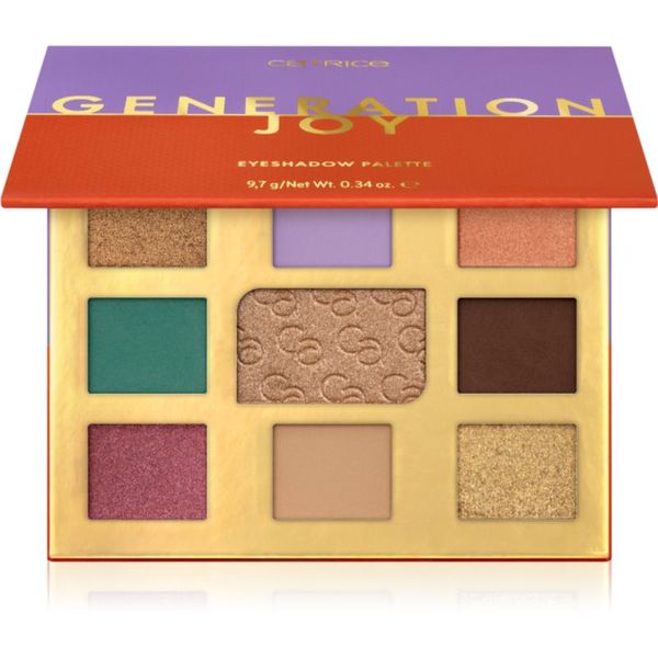Catrice Catrice GENERATION JOY paleta sjenila za oči nijansa C01 Show It Off 9,7 g