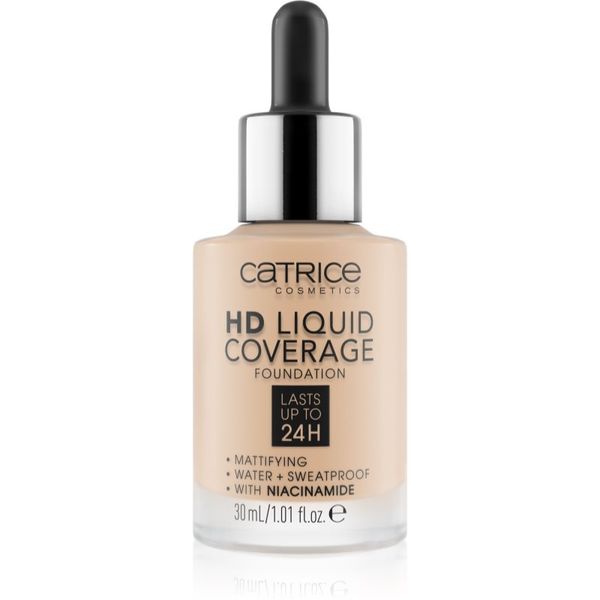 Catrice Catrice HD Liquid Coverage tekući puder nijansa 010 Light Beige 30 ml