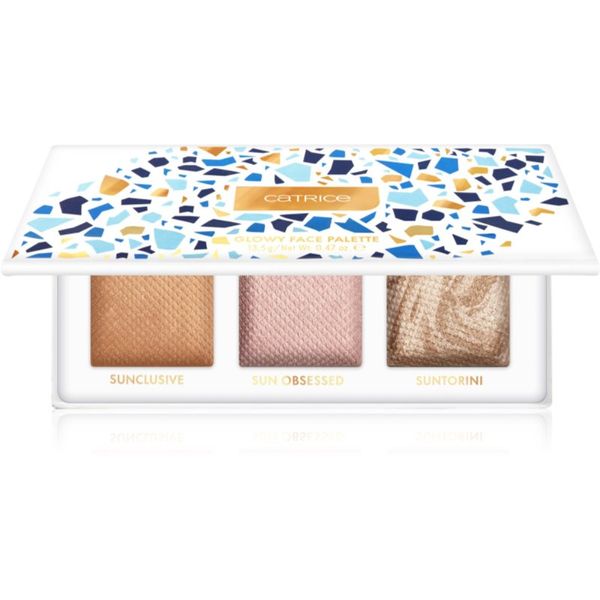 Catrice Catrice SUMMER OBSESSED paleta za konturiranje nijansa C01 Seaside Glow 13 ml