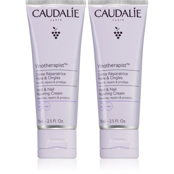 Caudalie Caudalie Vinotherapist ekonomično pakiranje za ruke i nokte 2x75 ml