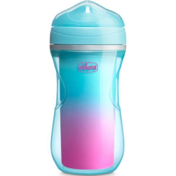 Chicco Chicco Active Cup Turquoise šalica 14 m+ 266 ml