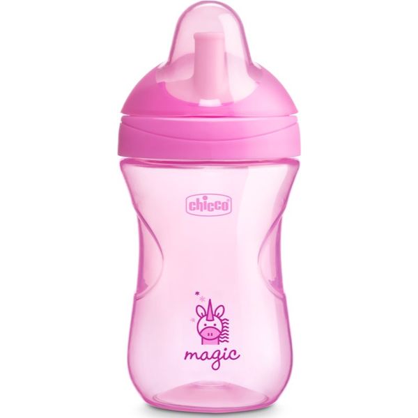 Chicco Chicco Advanced Cup Pink šalica Pink 12 m+ 266 ml