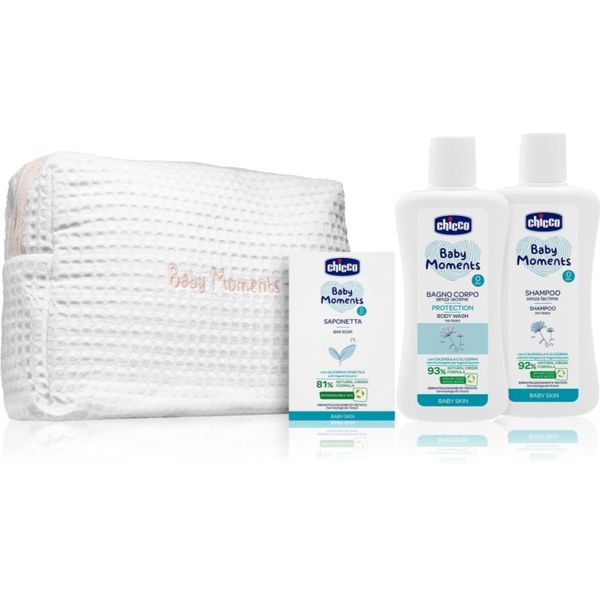 Chicco Chicco Baby Moments Girl poklon set za djecu od rođenja 1 kom