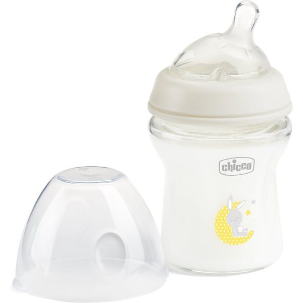 Chicco Chicco Natural Feeling Glass Neutral II bočica za bebe 0m+ 150 ml