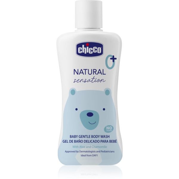 Chicco Chicco Natural Sensation Baby nježni gel za kupanje za djecu od rođenja 200 ml