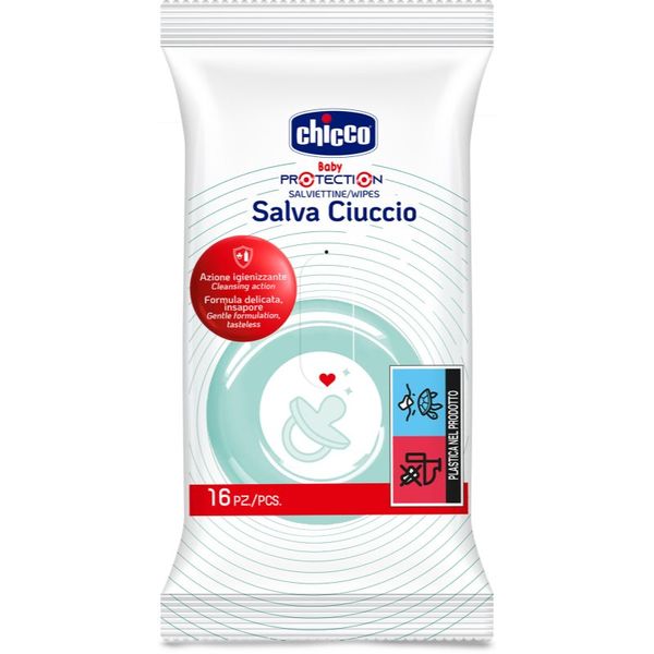 Chicco Chicco Wipes vlažne maramice za dudu varalicu 16 kom