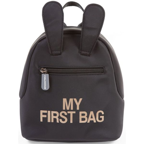 Childhome Childhome My First Bag Black dječji ruksak 20x8x24 cm