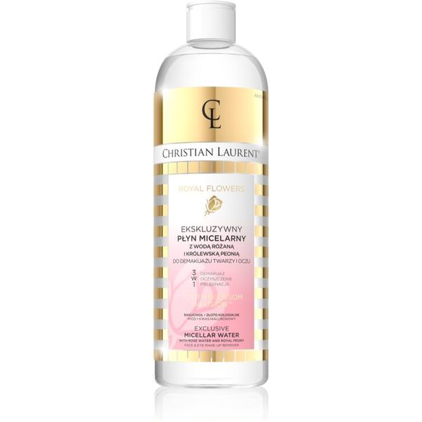 Christian Laurent Christian Laurent Royal Flowers micelarna voda za čišćenje i skidanje make-upa 3 u 1 500 ml