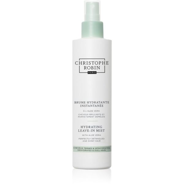 Christophe Robin Christophe Robin Hydrating Leave-In Mist with Aloe Vera hranjivi i hidratantni sprej za suhu i osjetljivu kosu 150 ml