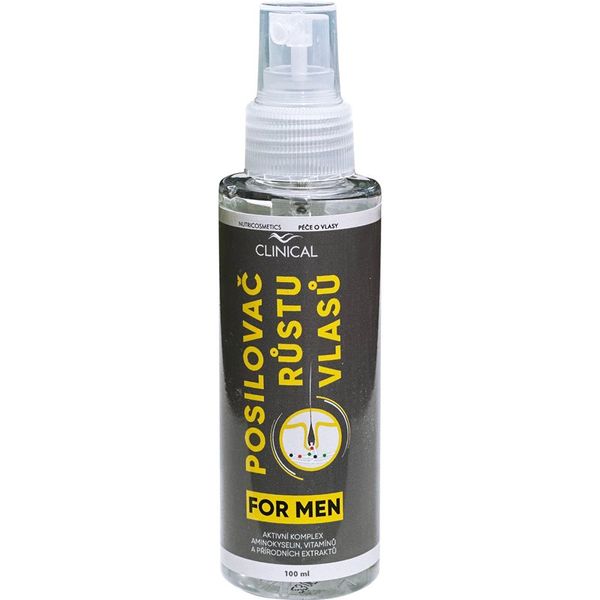 Clinical Clinical Hair growth booster FOR MEN njega za kosu za kosu koja se prorjeđuje 100 ml