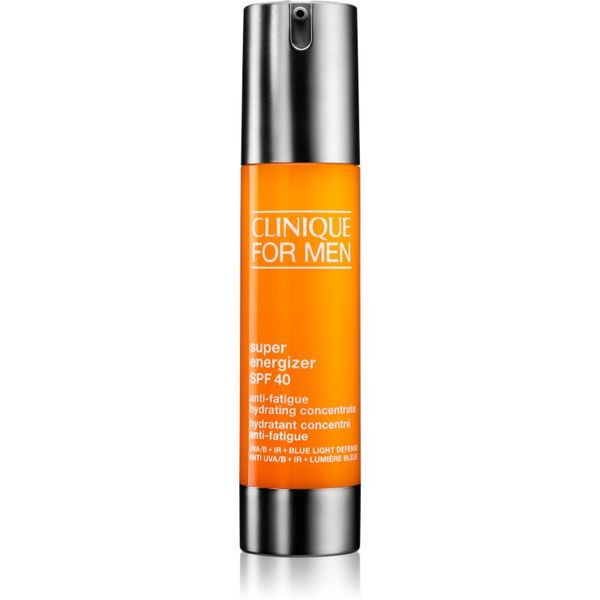 Clinique Clinique For Men™ Super Energizer™ SPF 40 Anti-Fatigue Hydrating Concentrate energetska gel krema SPF 40 48 ml