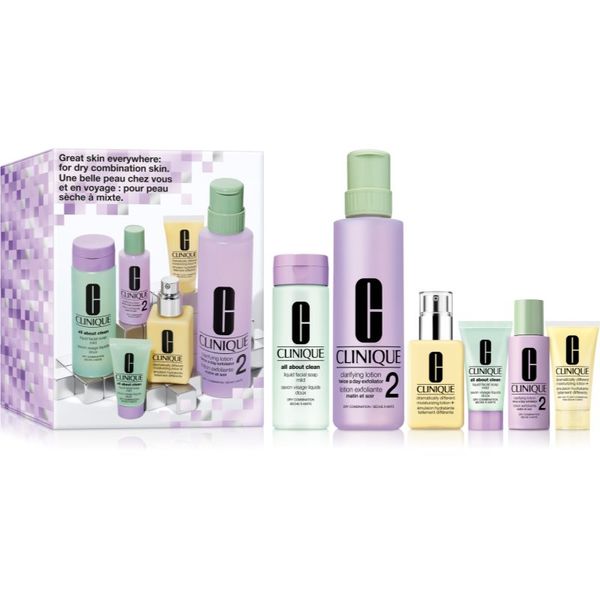 Clinique Clinique Holiday 3-Step Skincare Set For Dry Skin poklon set za suho lice