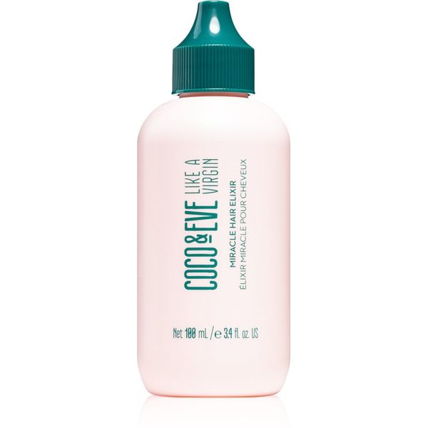 Coco & Eve Coco & Eve Like A Virgin Miracle Hair Elixir eliksir bez ispiranja za sjajnu i mekanu kosu 100 ml
