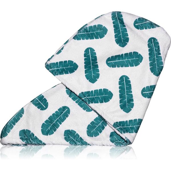 Coco & Eve Coco & Eve Microfibre Hair Towel Wrap ručnik za kosu 1.0 Leaf Print