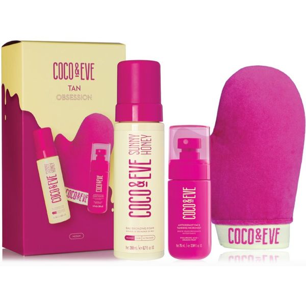 Coco & Eve Coco & Eve Sunny Honey Tan Obssesion set za savršenu preplanulost