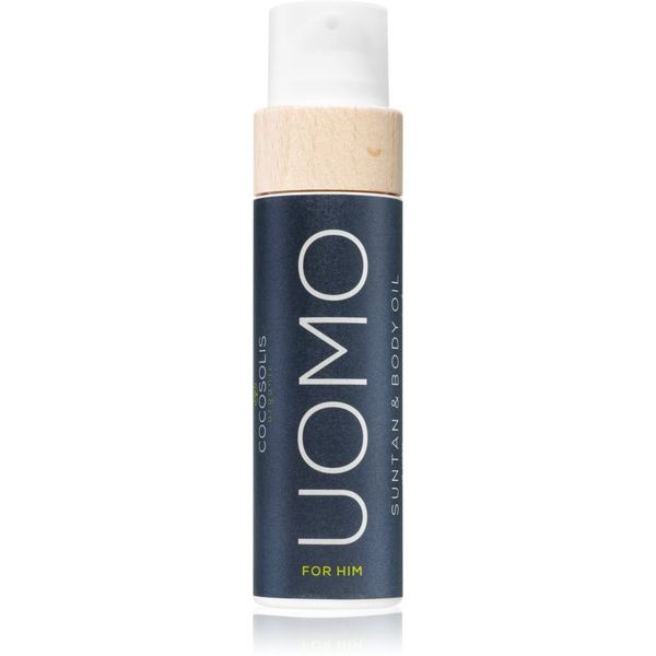 COCOSOLIS COCOSOLIS UOMO njegujuće ulje za sunčanje bez zaštitnog faktora za muškarce Black Coconut 110 ml