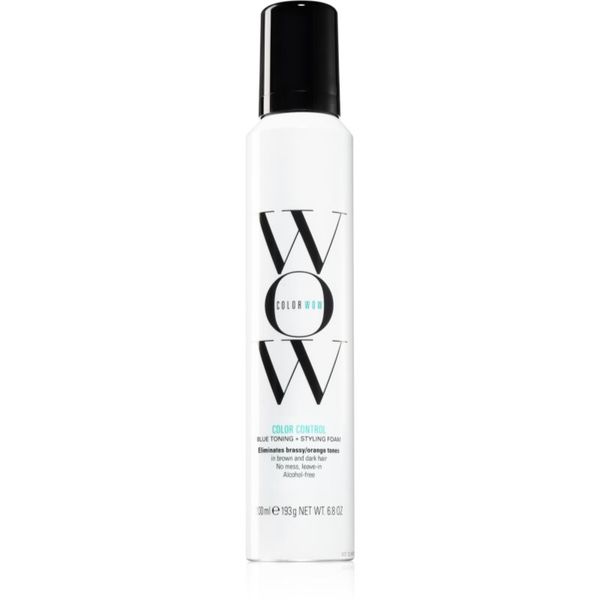 Color WOW Color WOW Color Control Blue Toning + Styling Foam pjena za toniranje za smeđe i tamne nijanse boje kose