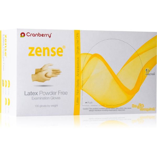 Cranberry Cranberry Zense Natural lateks rukavice bez pudera veličina S 50 kom