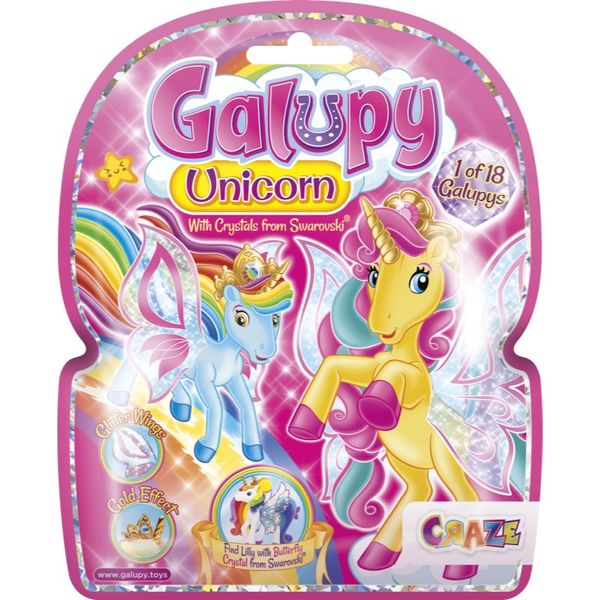 Craze Craze Galupy Unicorn igračka 1 kom