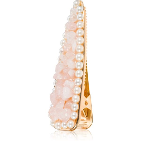 Crystallove Crystallove Rose Quartz Hair Clip kopča za kosu 1 kom