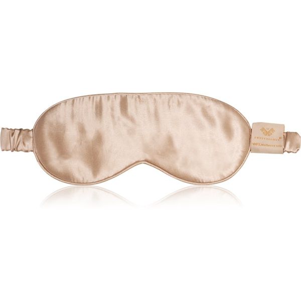 Crystallove Crystallove Silk Eye Mask Maska za spavanje Gold