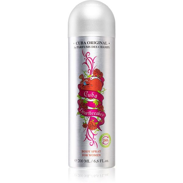 Cuba Cuba Heartbreaker deospray za žene 200 ml
