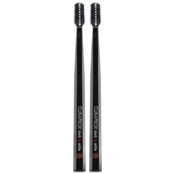 Curaprox Curaprox Black is White četkice za zube ultra soft 2 kom