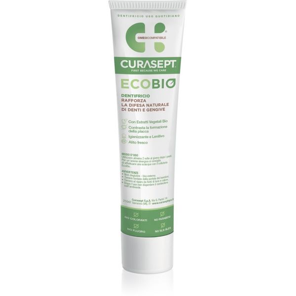 Curasept Curasept EcoBio Dentifricio prirodna zubna pasta bez fluorida 75 ml