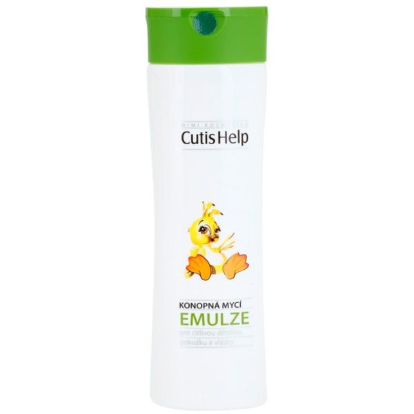 CutisHelp CutisHelp Mimi emulzija za kupanje s konopljom za djecu od rođenja 200 ml