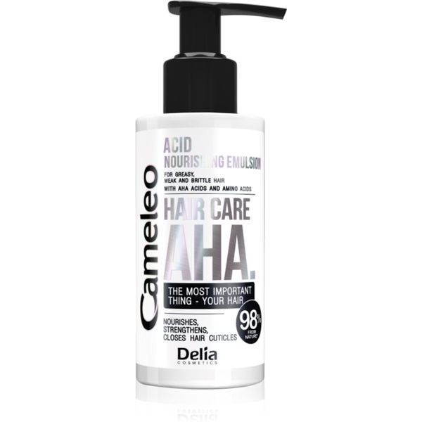 Delia Cosmetics Delia Cosmetics Cameleo AHA hranjiva emulzija za slabu kosu 150 ml