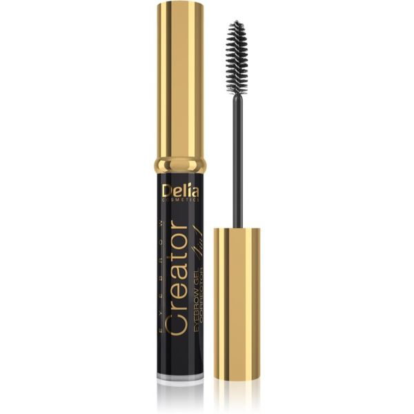 Delia Cosmetics Delia Cosmetics Creator gel za obrve 4 u 1 nijansa Black 7 ml